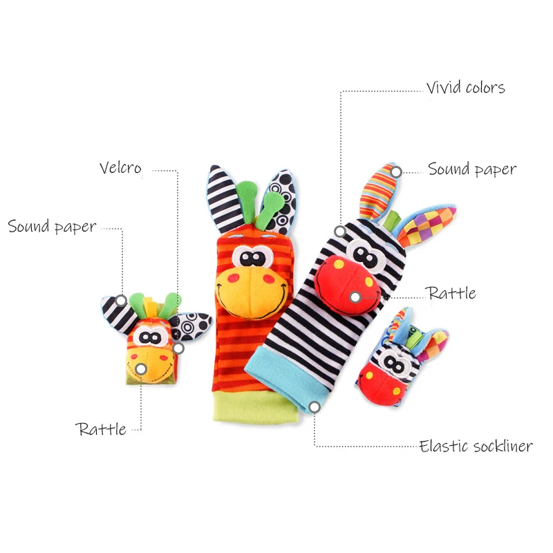 Baby Sensory Rattle Socks & Wrist Toys – Fun & Development for Little Explorers - Image 10