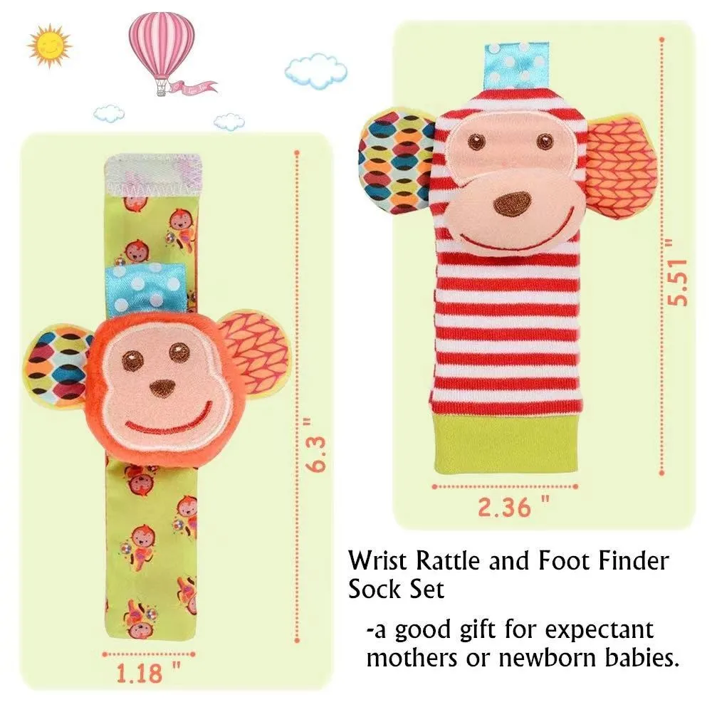 Baby Sensory Rattle Socks & Wrist Toys – Fun & Development for Little Explorers - Image 36