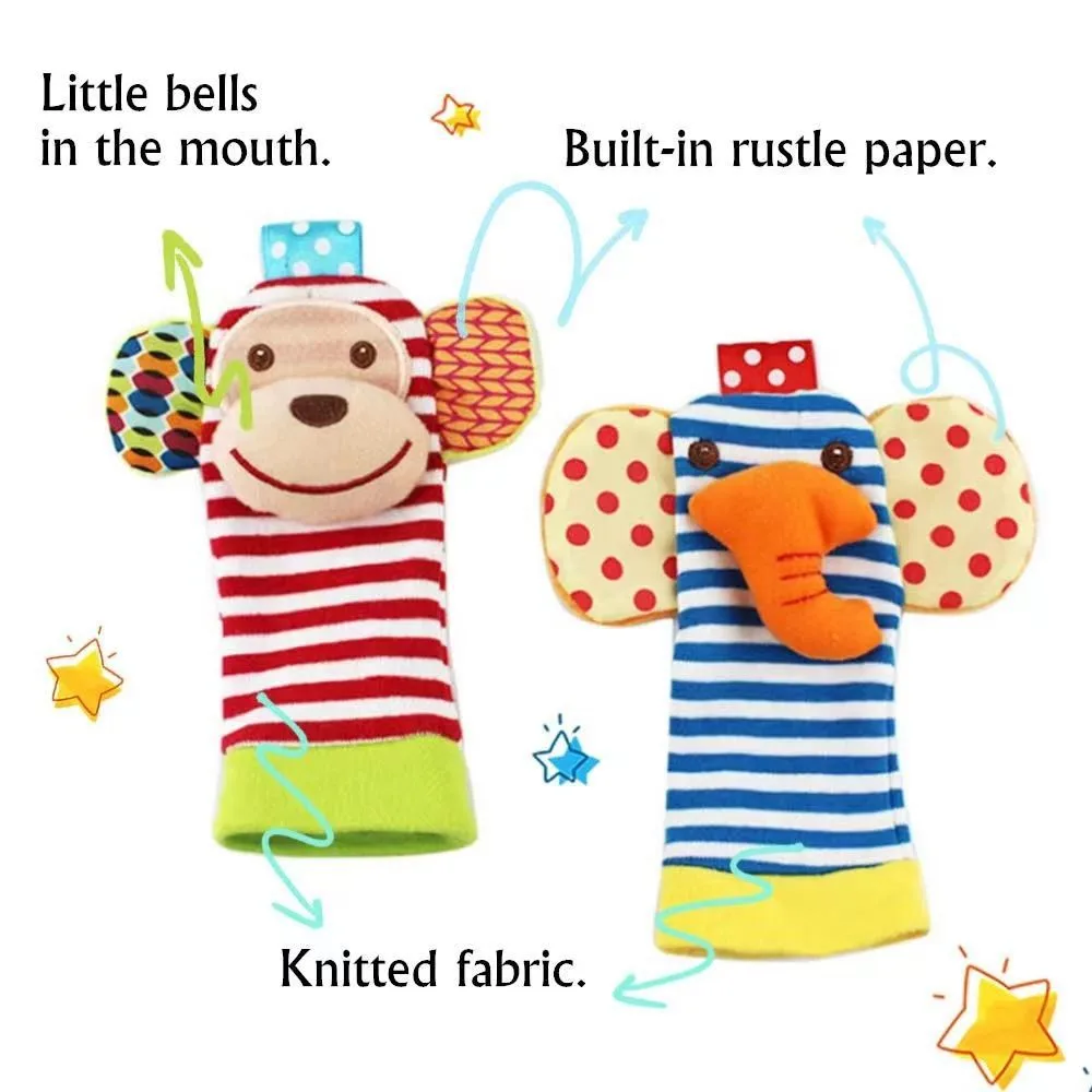 Baby Sensory Rattle Socks & Wrist Toys – Fun & Development for Little Explorers - Image 34