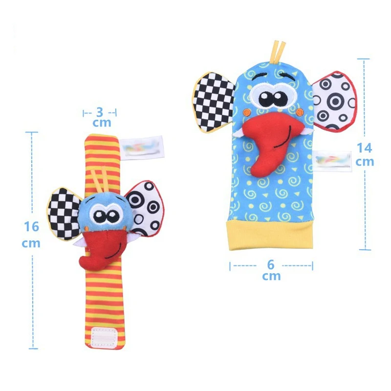 Baby Sensory Rattle Socks & Wrist Toys – Fun & Development for Little Explorers - Image 24